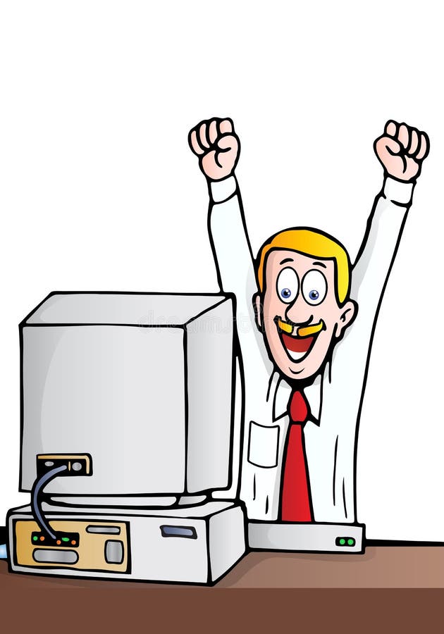 Good news on internet stock illustration