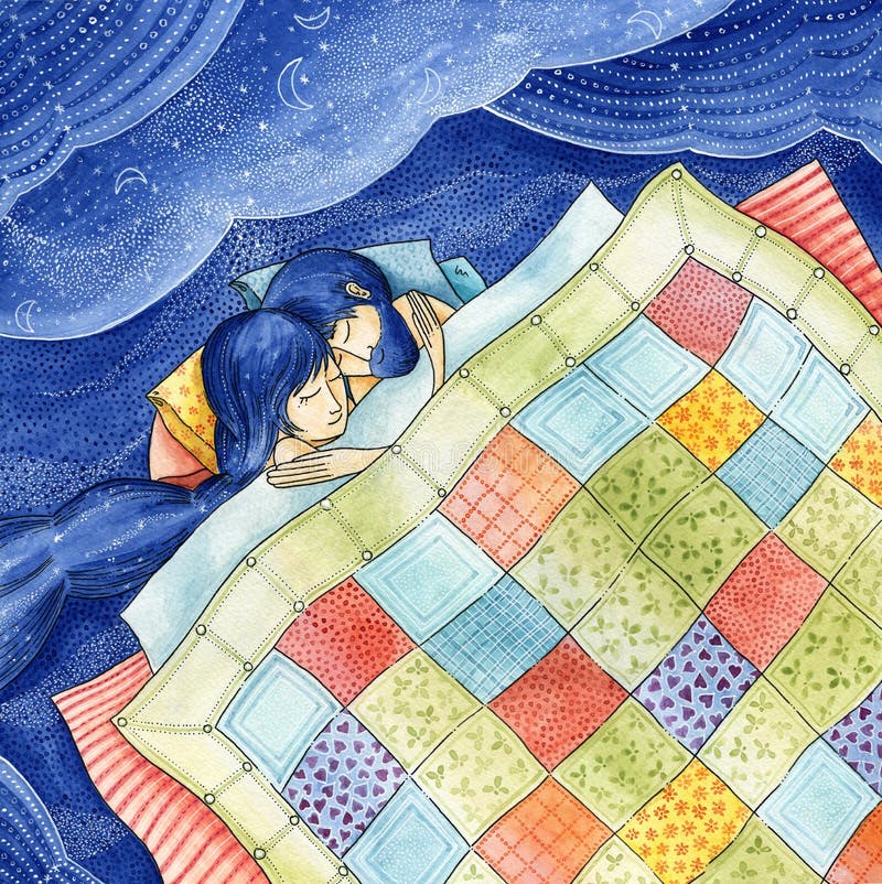 Good night love stock illustration. Illustration of woman - 61875051 Good night love stock illustration. Illustration of woman - 61875051