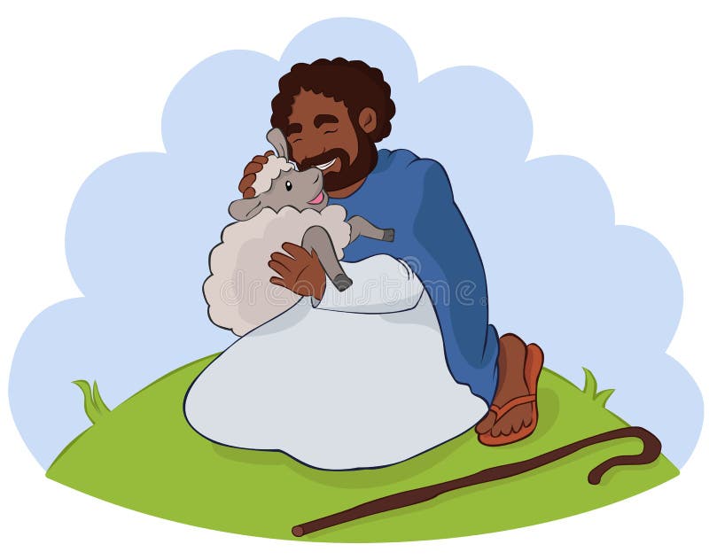 The Good Shepherd royalty free illustration The Good Shepherd royalty free illustration