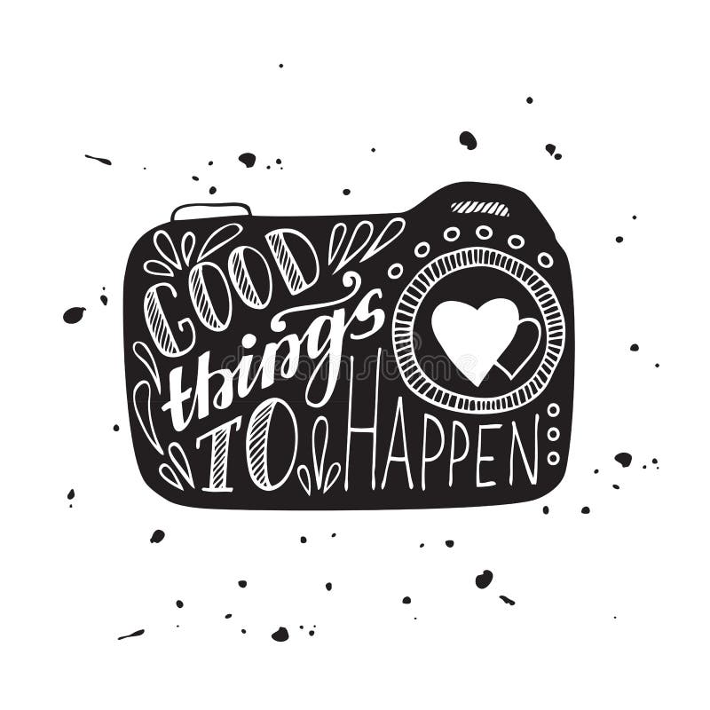 good things to happen modern lettering poster hand lettering custom typography your designs logo posters invitations 79878859