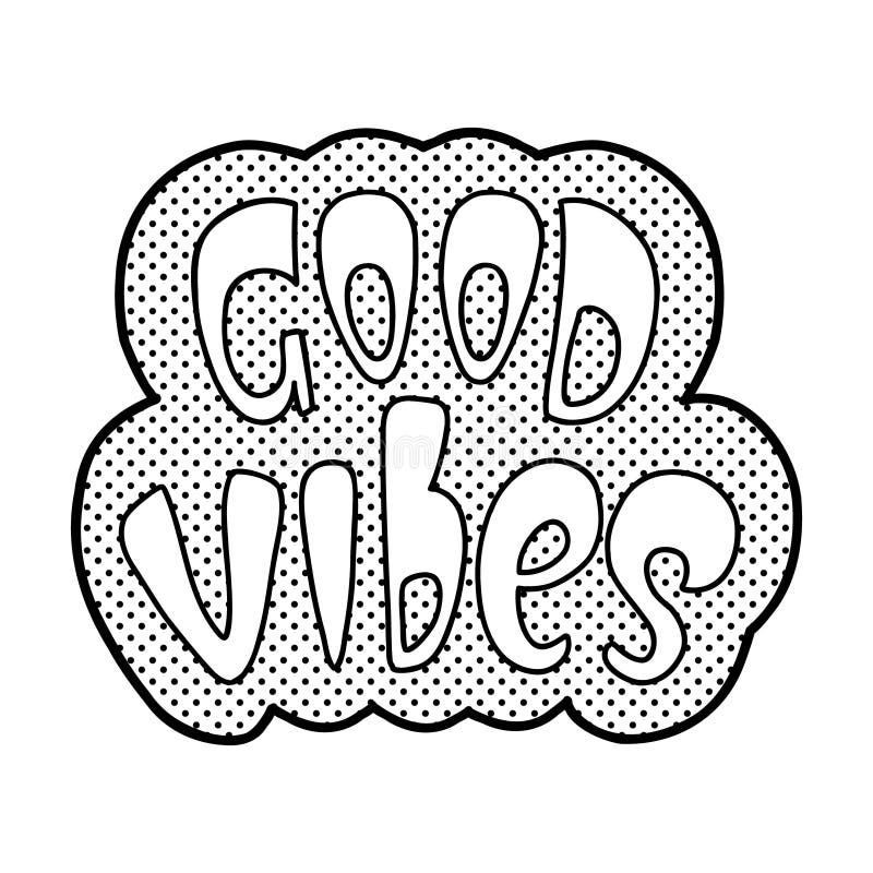 Good Vibes Doodle Art Board Print for Sale by vladocar  Redbubble