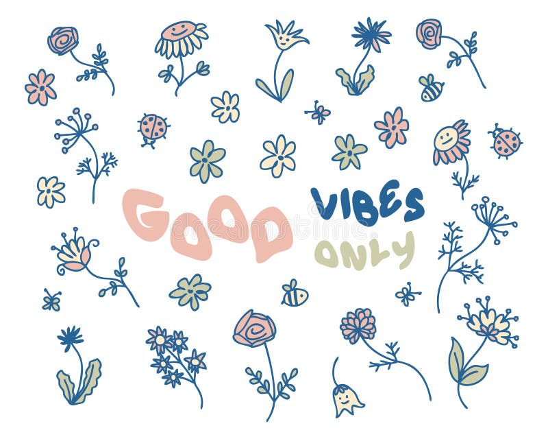 only good vibes Drawing by Denny Stoekenbroek  Saatchi Art