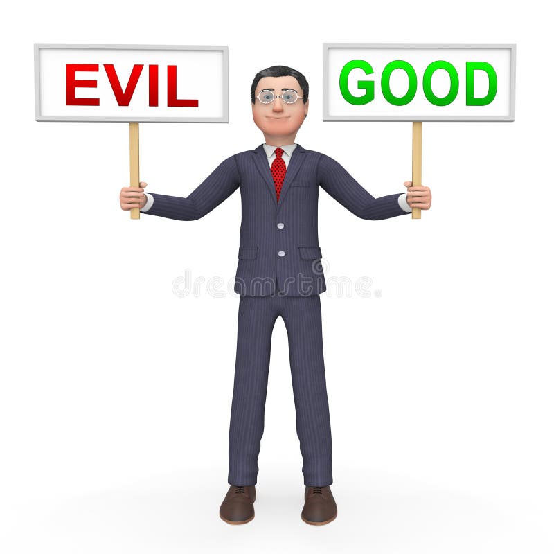 Evil Versus Love Stock Illustrations – 28 Evil Versus Love Stock ...