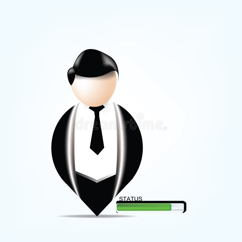 Good work status vector illustration