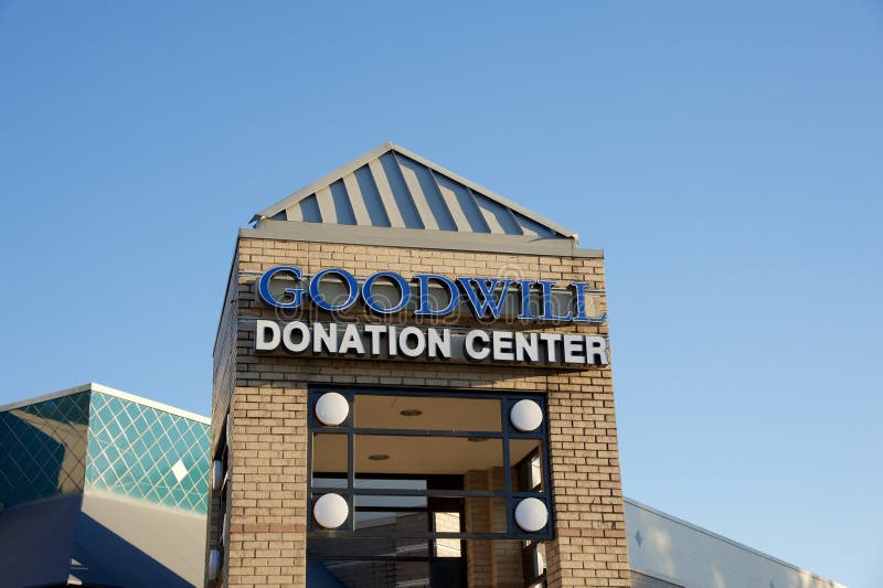 Goodwill Industries Super Store Editorial Stock Image Image of