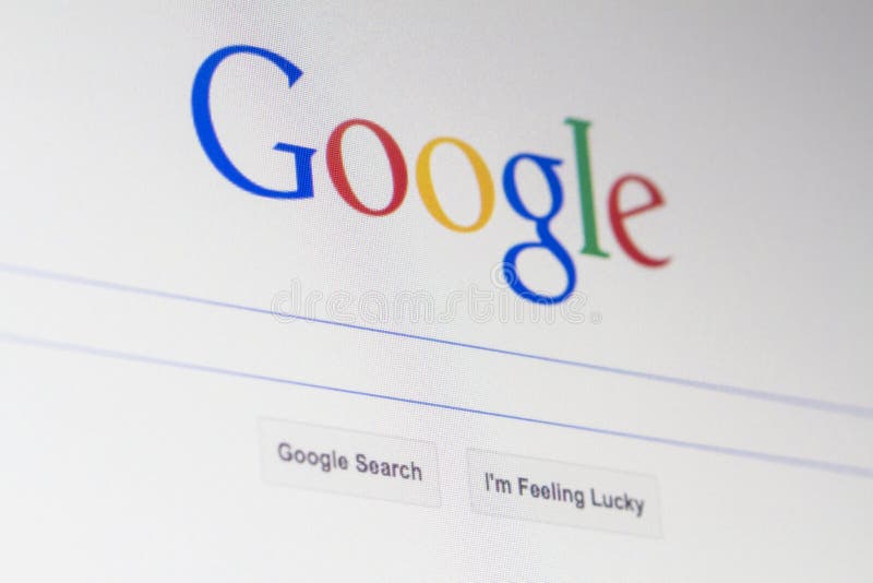 Google fotografia stock libera da diritti