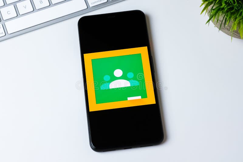 Google Classroom App Logo On A Smartphone Screen Editorial Stock Image Image Of Music Editorial Google Classroom App Logo On A Smartphone Screen Editorial Stock Image Image Of Music Editorial
