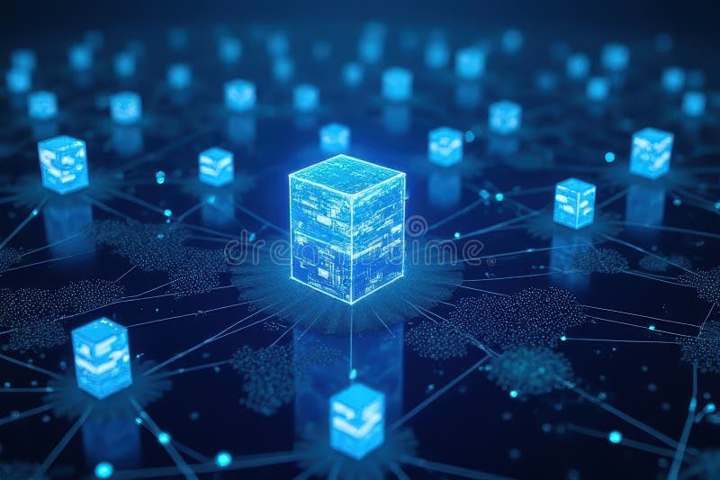 Google Cloud Platform Architecture royalty free illustration