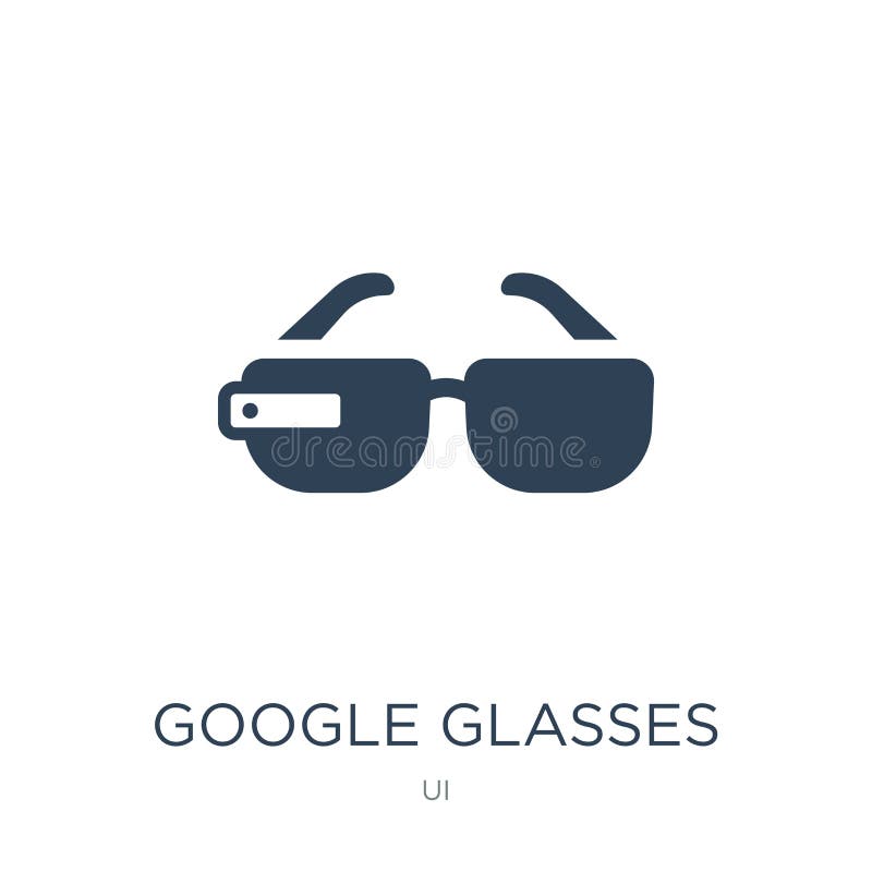 Google glasses icon set stock vector. Illustration of smart 41937584