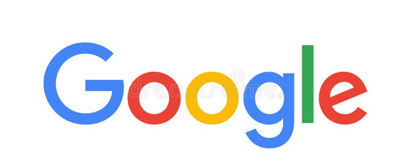 Google icon logo stock illustration