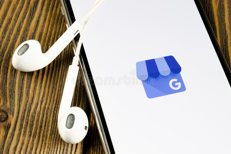 Google mon ic?ne d'application ?conomique sur le plan rapproch? d'?cran de l'iPhone X d'Apple Google mon ic?ne d'affaires Google image stock Google mon ic?ne d'application ?conomique sur le plan rapproch? d'?cran de l'iPhone X d'Apple Google mon ic?ne d'affaires Google image stock