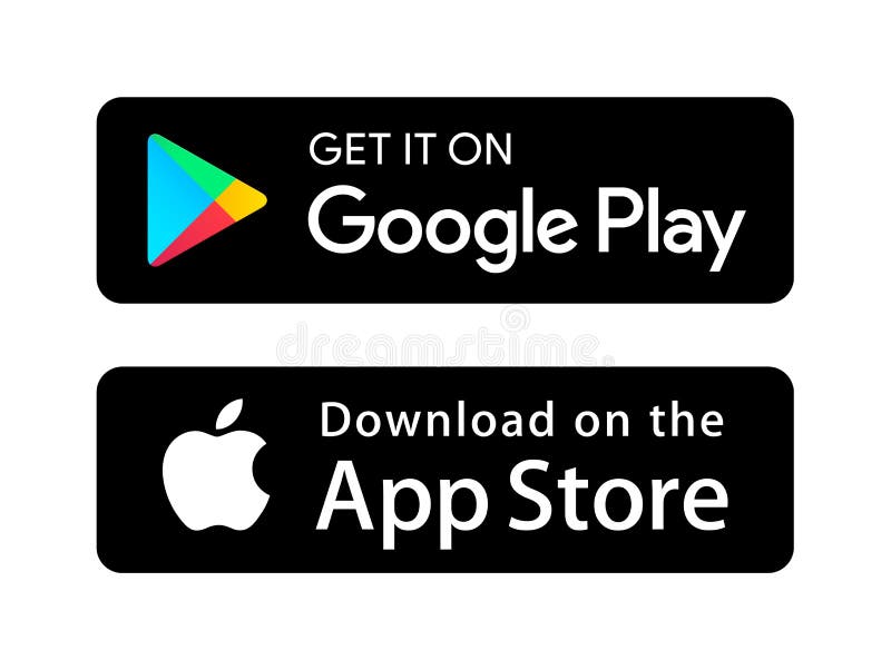 Download Google Play App Store Icons Editorial Image - Illustration ...