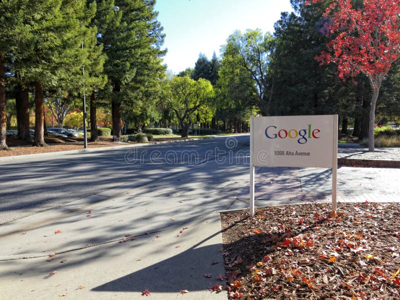 Google sign in Mountain View, California, U.S.A.