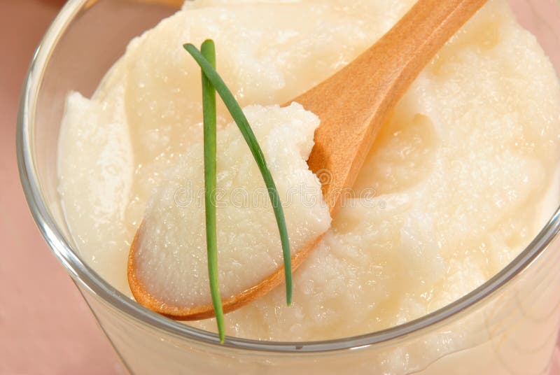 Goose Fat in a Glass Container Stock Photo - Image of goose, home