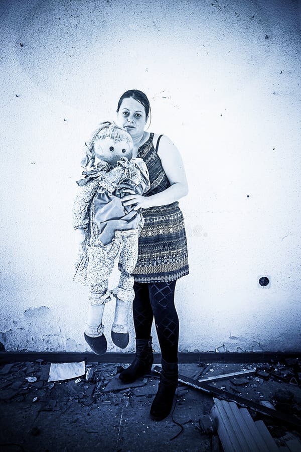 Gore woman wrist stock photo