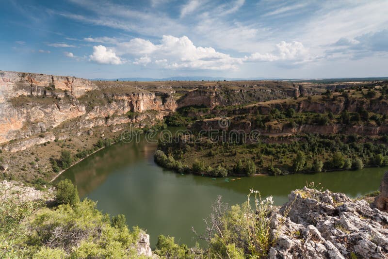 Gorge de Duraton images stock Gorge de Duraton images stock