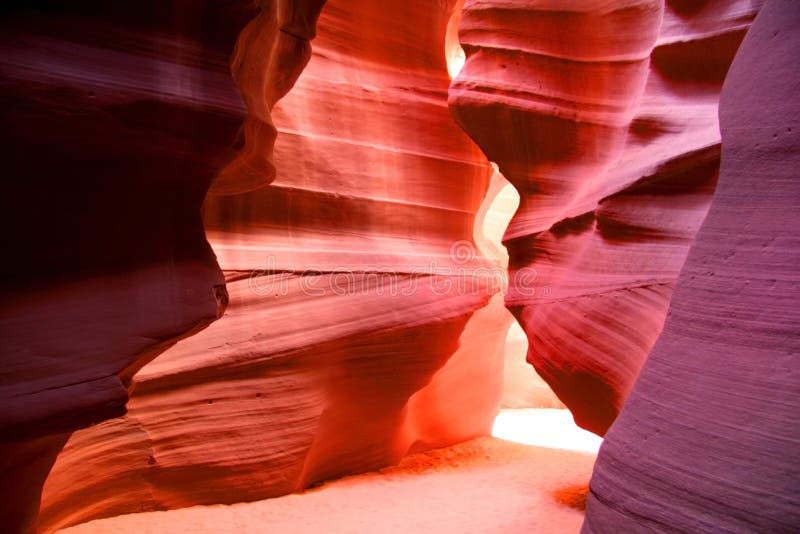 Gorge de fente d'antilope images stock Gorge de fente d'antilope images stock