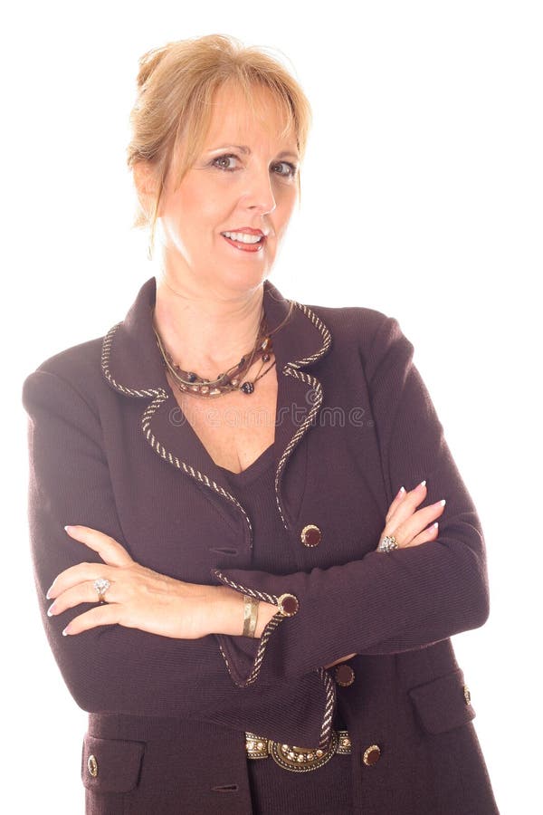 Gorgeous executive business woman portrait