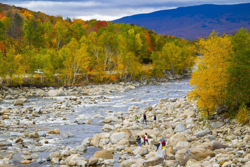 Gorgeous Fall Colors along River