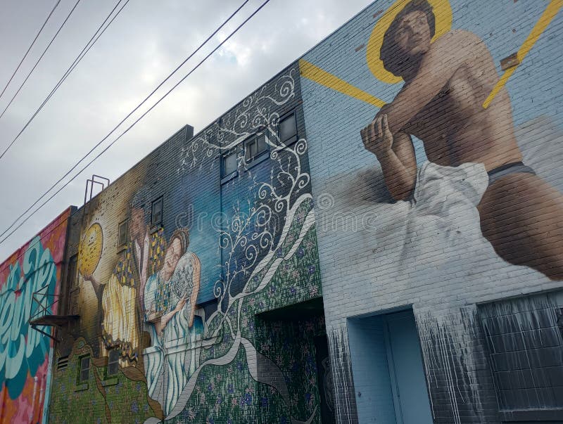 Murals All Over Fort Wayne, Indiana Area Editorial Photo Image of murals, indiana