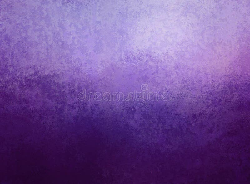 Purple background. Elegant dark and light gradient purple color and old vintage texture in abstract background design