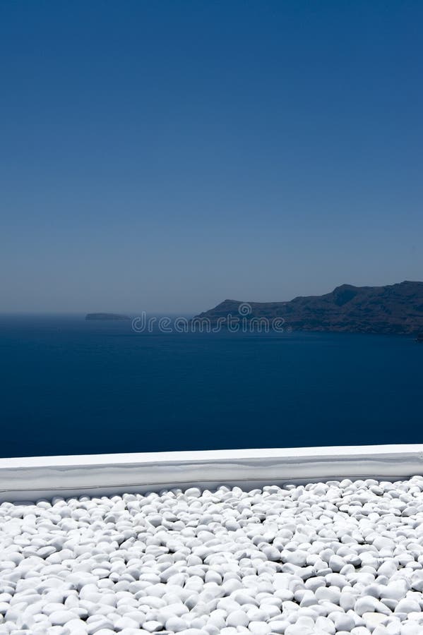 Gorgeous view of romantic Santorini