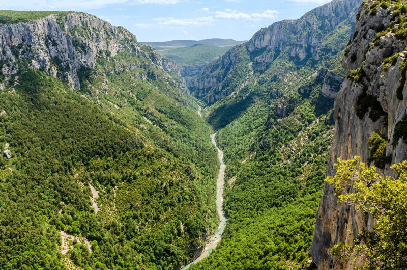 Gorges du Verdon en Provence, Francia foto de archivo Gorges du Verdon en Provence, Francia foto de archivo