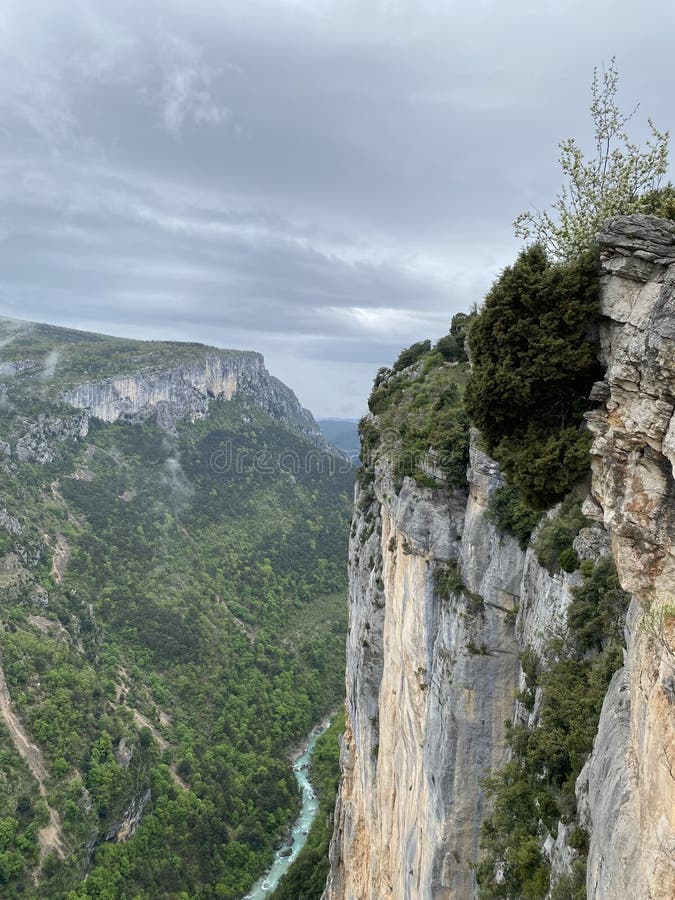 Gorges Du Verdon, in Provence Stock Photo - Image of natural ...
