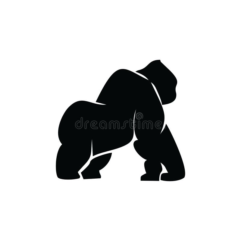 Gorilla Logo Design, icon, Vector, illustration vector illustration Gorilla Logo Design, icon, Vector, illustration vector illustration