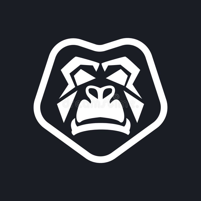 Gorilla Vector Image Sport Mascot Stock Illustration - Illustration of