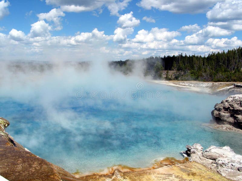 gorąca wiosny Yellowstone obrazy stock gorąca wiosny Yellowstone obrazy stock