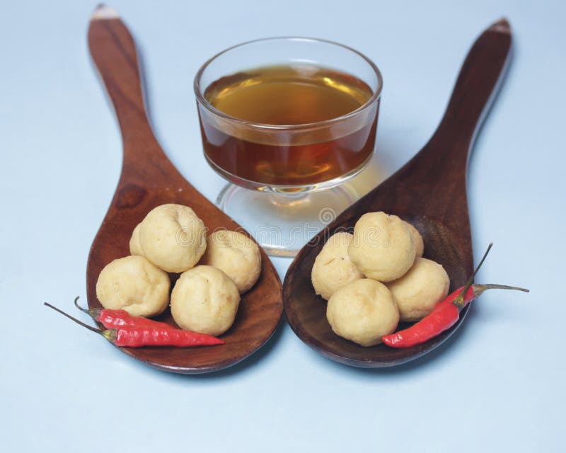 Gorące tofu okrągłe na przekąski w wolnym czasie zdjęcie stock