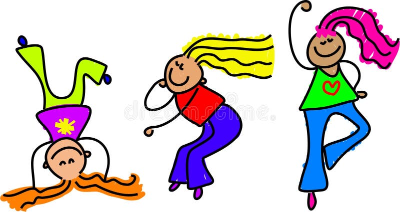 Gosses géniaux illustration stock Gosses géniaux illustration stock