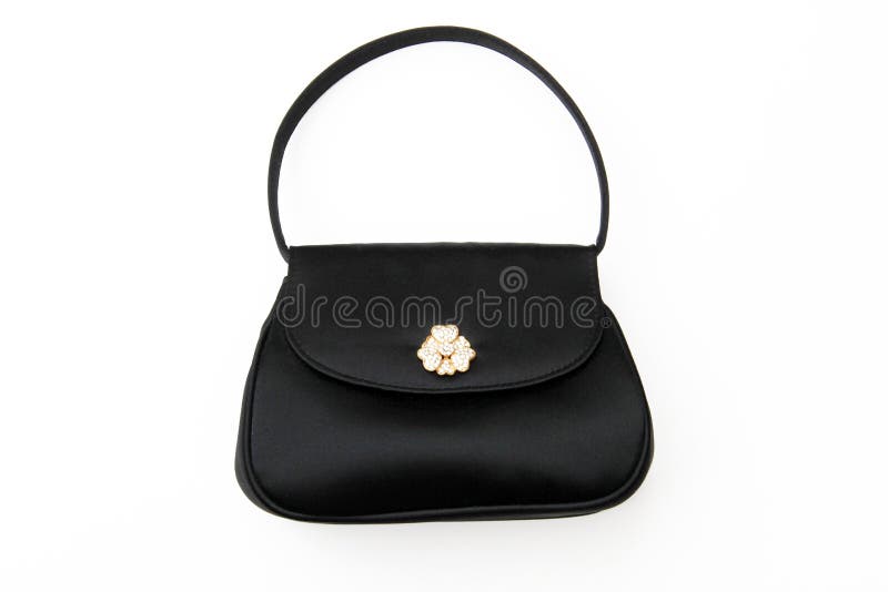 Goste da bolsa preta do saco de noite fotos de stock Goste da bolsa preta do saco de noite fotos de stock