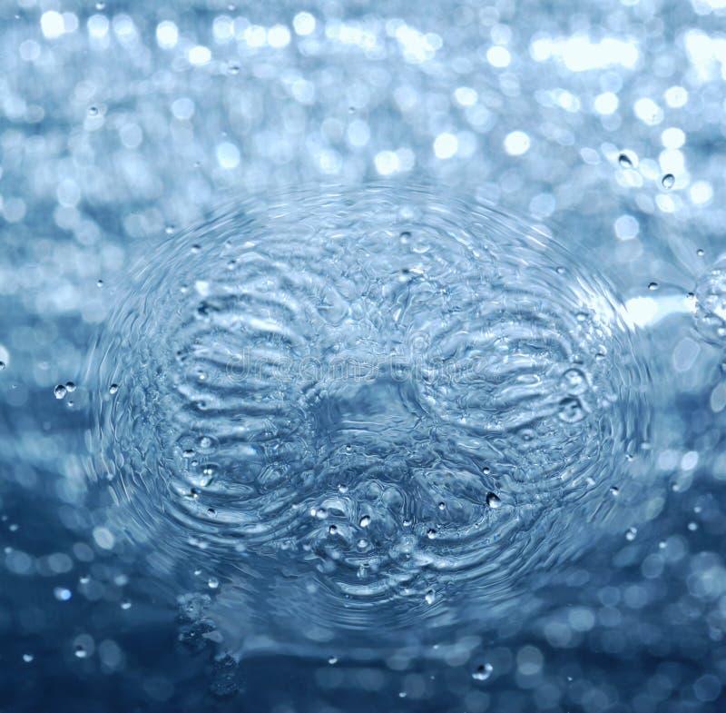Gota y textura del agua imágenes de archivo libres de regalías Gota y textura del agua imágenes de archivo libres de regalías
