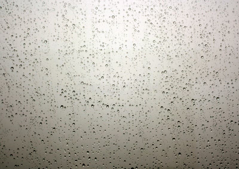 Gotas de chuva imagens de stock