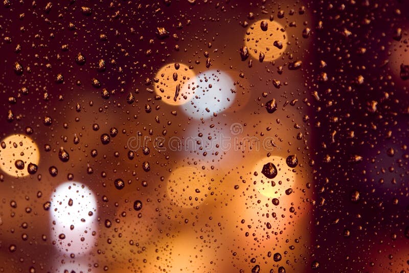 Gotas de chuva fotos de stock