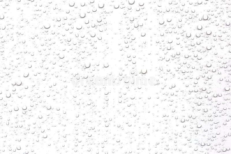 Gotas de agua abstractas aisladas fondo con fondo blanco