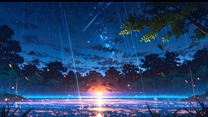 Gotas de lluvia que se desploman en un charco poco profundo capturado en medio de la salpicadura libre illustration