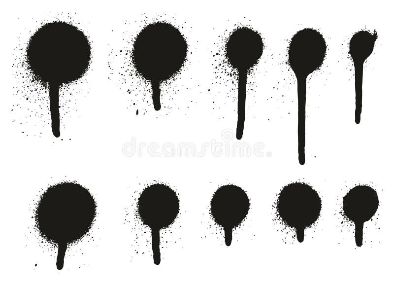 Gotejamento alto Dots Abstract Vetora Backgrounds Set 16 do detalhe da pintura à pistola ilustração do vetor Gotejamento alto Dots Abstract Vetora Backgrounds Set 16 do detalhe da pintura à pistola ilustração do vetor