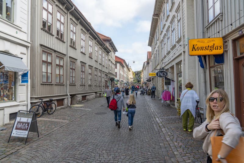 Haga Residential area in Gothenburg, popular by tourist