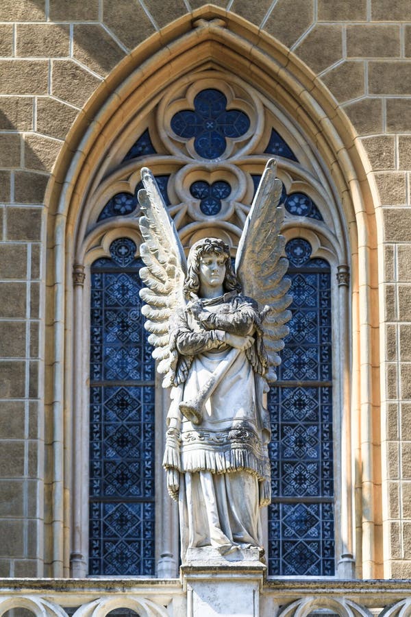 Gothic Angel Architecture Detail