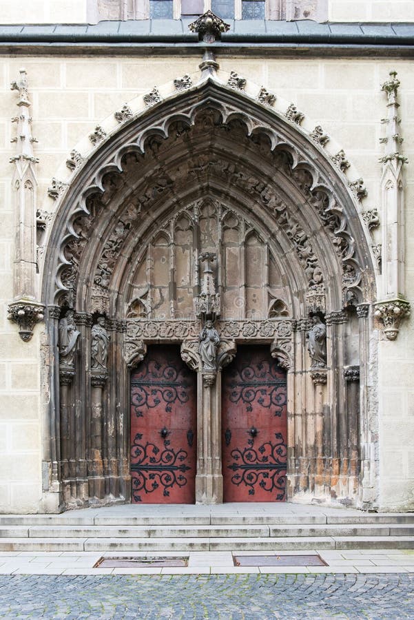 Gothic basilica in Hronsky Benadik, Slovakia