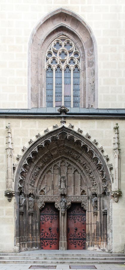 Gothic basilica in Hronsky Benadik, Slovakia