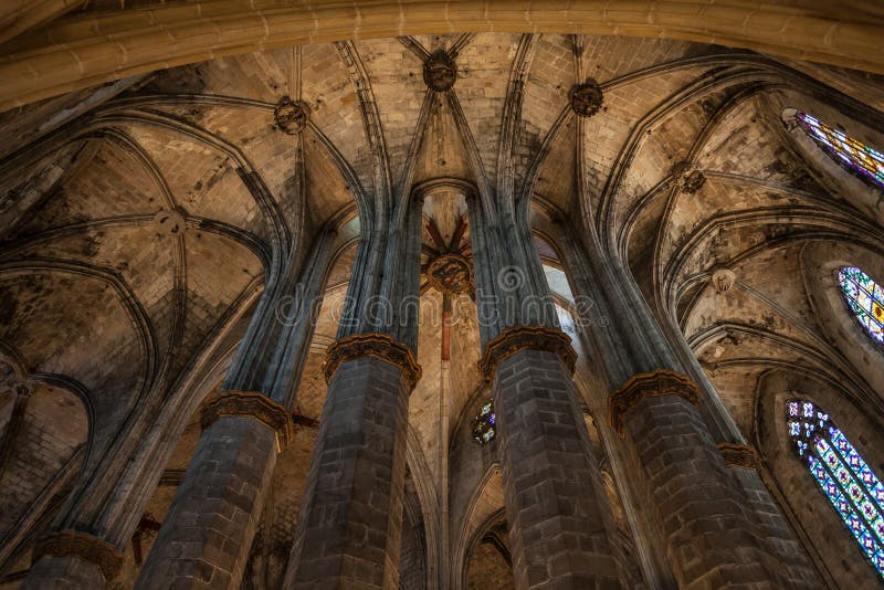 Gothic church interior