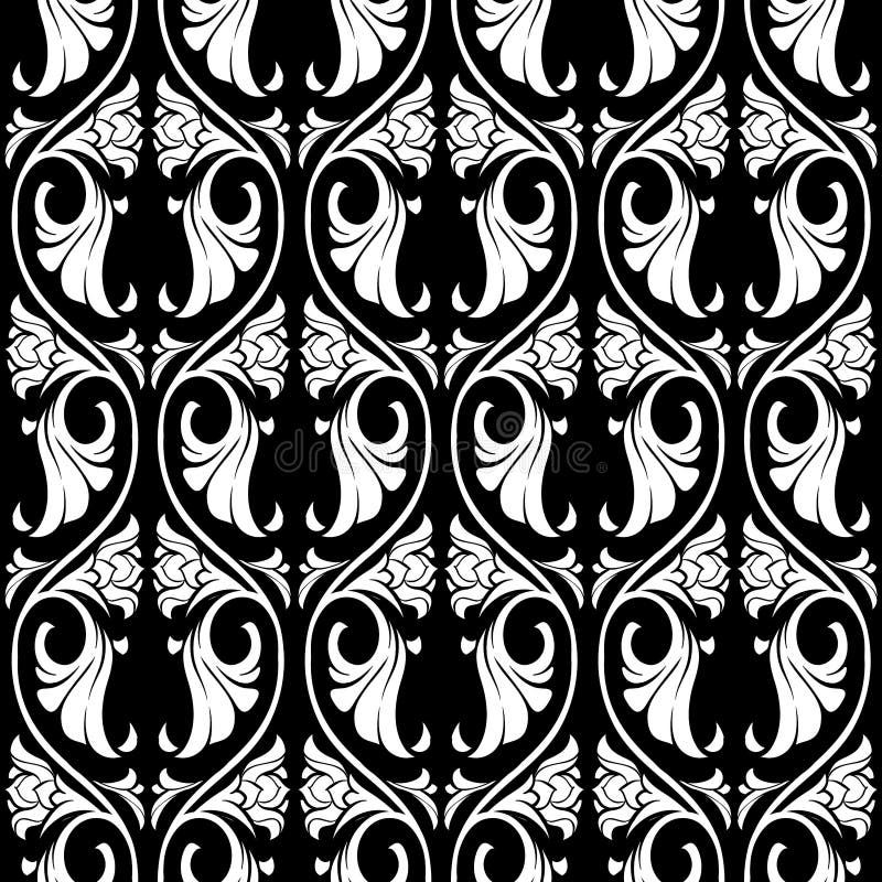 Gothic rosette seamless pattern.