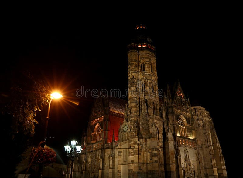 Gothic St Elisabeth Cathedral in Kosice, Slovakia