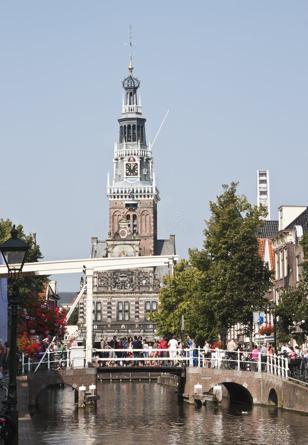 Gothic Weighing House and drawbridge, Alkmaar