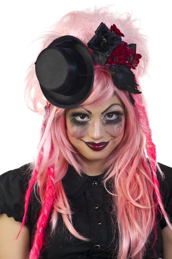 Gothic Doll stock fotografie