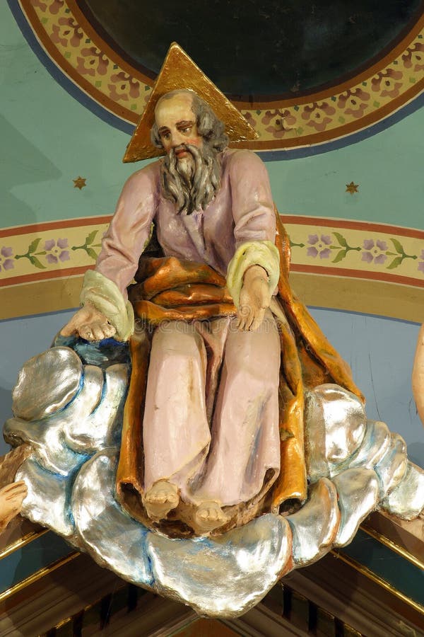 Gott Der Vater Und Das Heiliger Geist Stockbild - Bild von abbildung